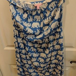 Lilly Pulitzer elephant dress